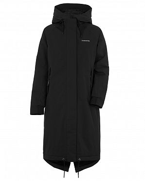 Парка плащ женская Didriksons Alicia 504151 Long Black