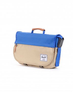 Сумка для ноутбука Herschel Mill-messenger Khaki Cobalt Сумка для ноутбука Herschel Mill-messenger Khaki Cobalt