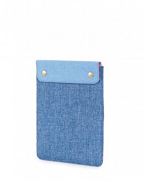 Чехол водоотталкивающий на кнопках Herschel Spokane iPad Air Crosshatch Chambray Чехол водоотталкивающий на кнопках Herschel Spokane iPad Air Crosshatch Chambray