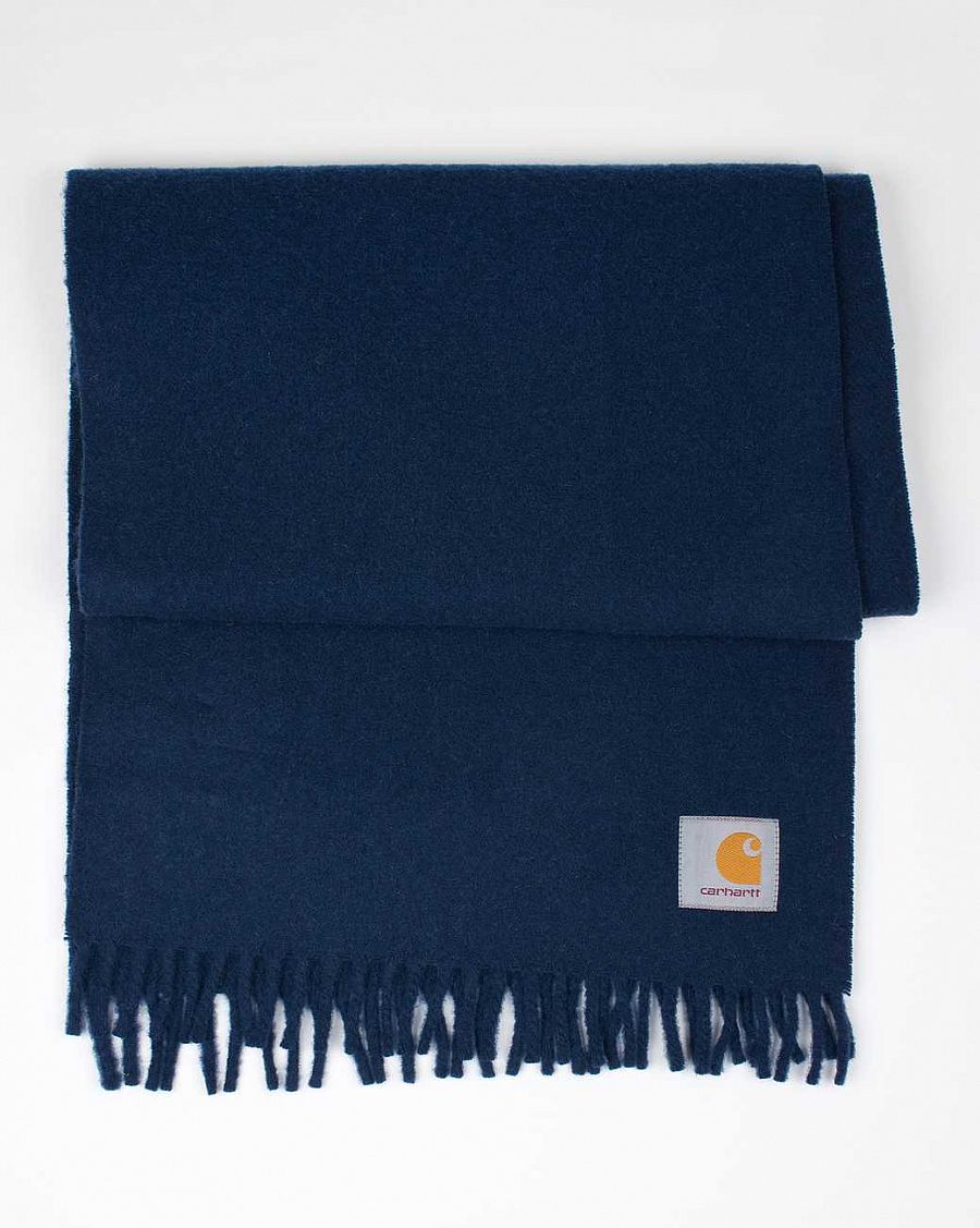 Шарф 100% шерсть зимний Carhartt WIP Logo Sub Blue отзывы Шарф 100% шерсть зимний Carhartt WIP Logo Sub Blue отзывы