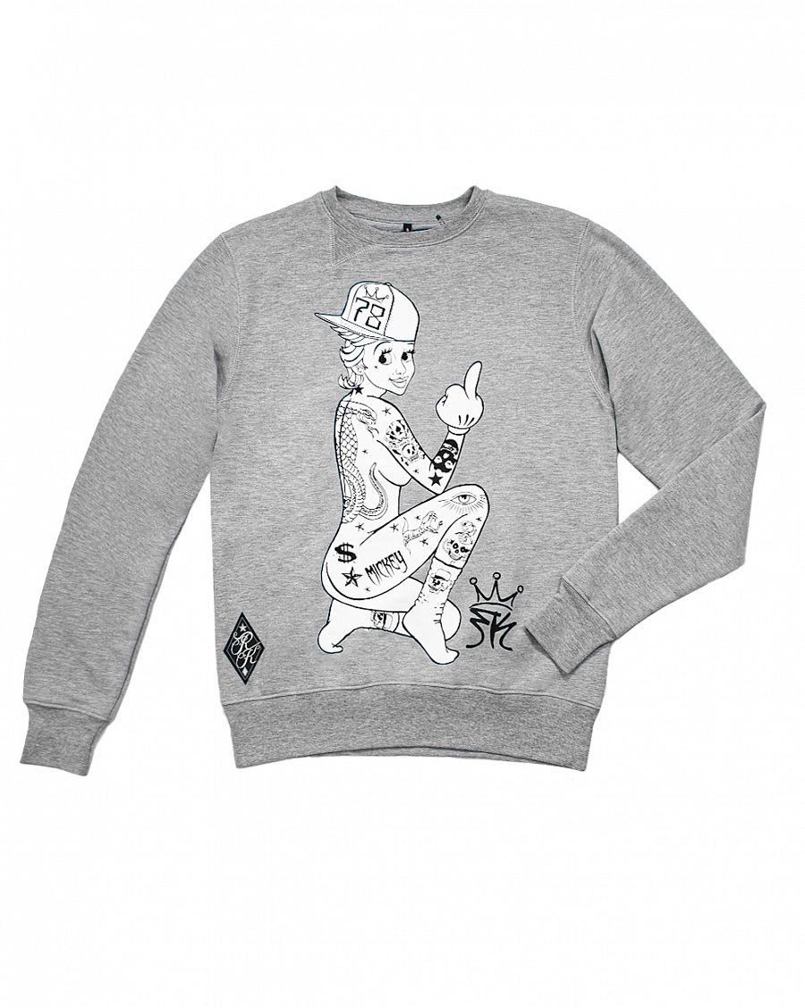 Толстовка мужская свитшот Rum Knuckies 78 Grey отзывы Толстовка мужская свитшот Rum Knuckies 78 Grey отзывы