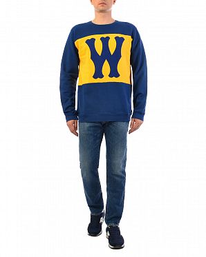 Толстовка мужская свитшот Wesc Franchise Blue Толстовка мужская свитшот Wesc Franchise Blue