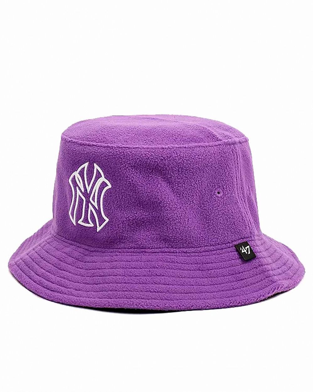 Панама универсальная '47 Brand Bucket New York Yankees Bright Purple отзывы