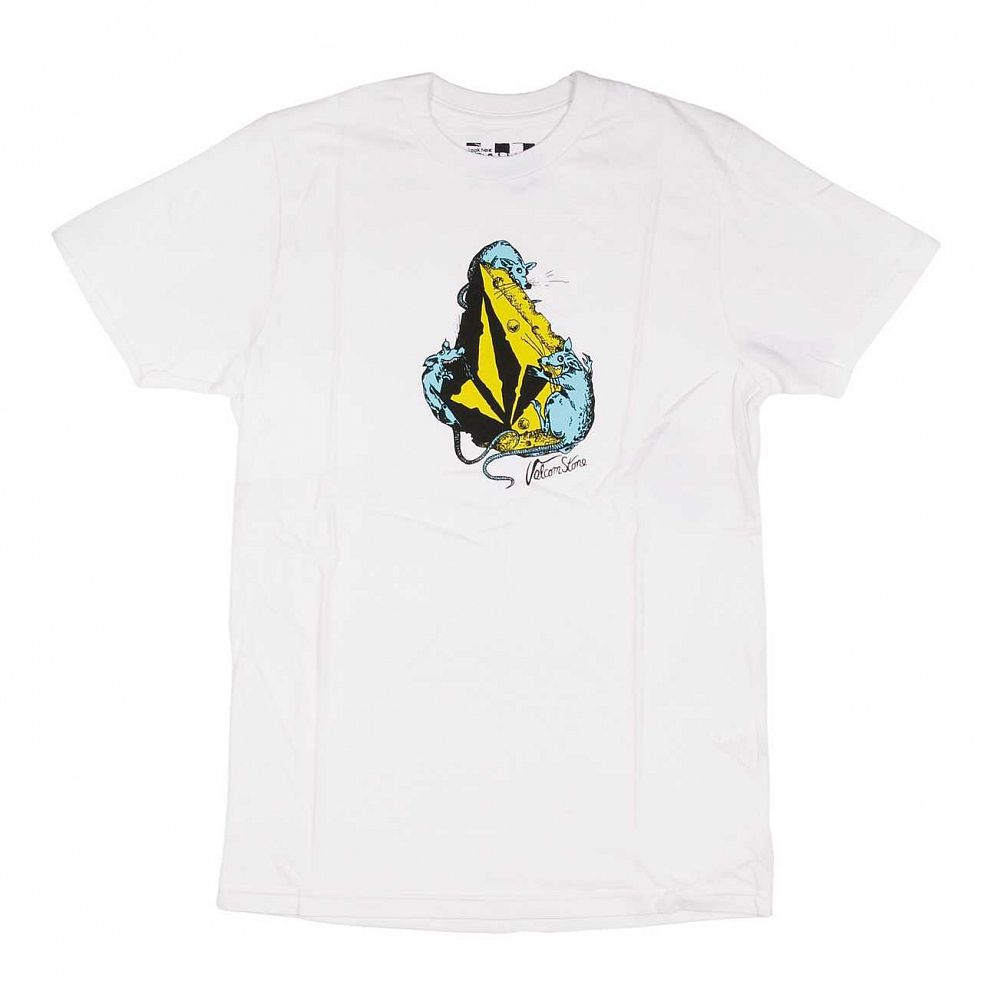 Футболка Volcom Fourth Stone SS Slim White отзывы