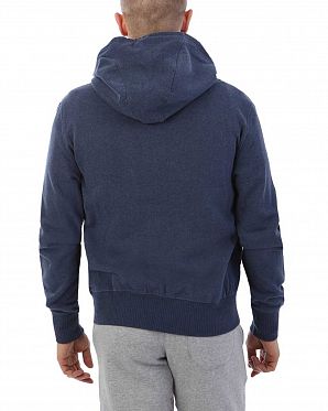 Толстовка с капюшоном на молнии Realm & Empire Great Britain Navy Marl