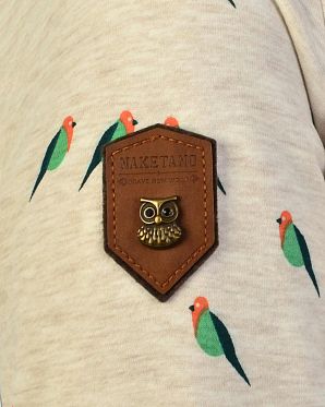 Толстовка женская с капюшоном Германия Naketano Darth Oma Grey Толстовка женская с капюшоном Германия Naketano Darth Oma Grey