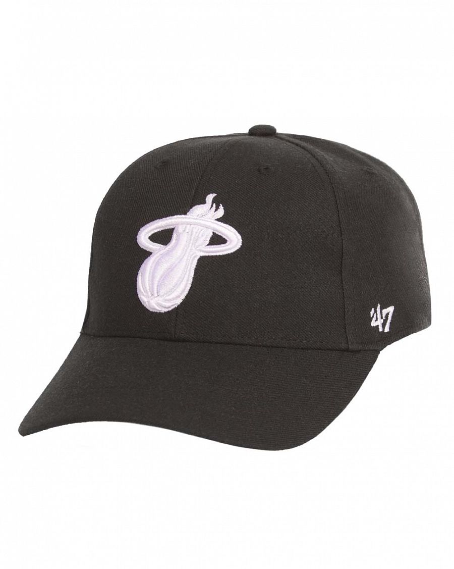 Бейсболка '47 Brand MVP WBV Miami Heat Black отзывы