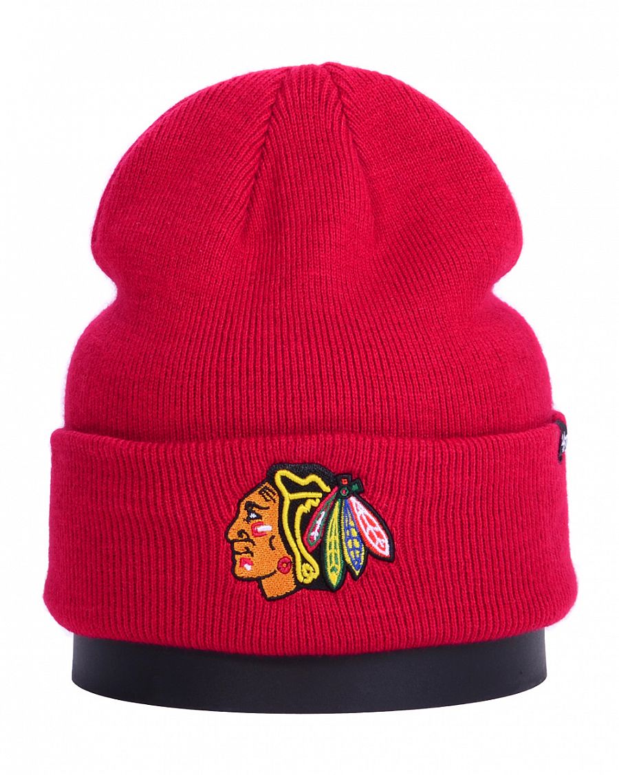 Шапка с подворотом '47 Brand NHL Chicago Blackhawks Red 2 отзывы Шапка с подворотом '47 Brand NHL Chicago Blackhawks Red 2 отзывы