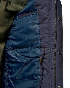 Парка мужская водоотталкивающая зимняя Iriedaily Goerlitzer Navy