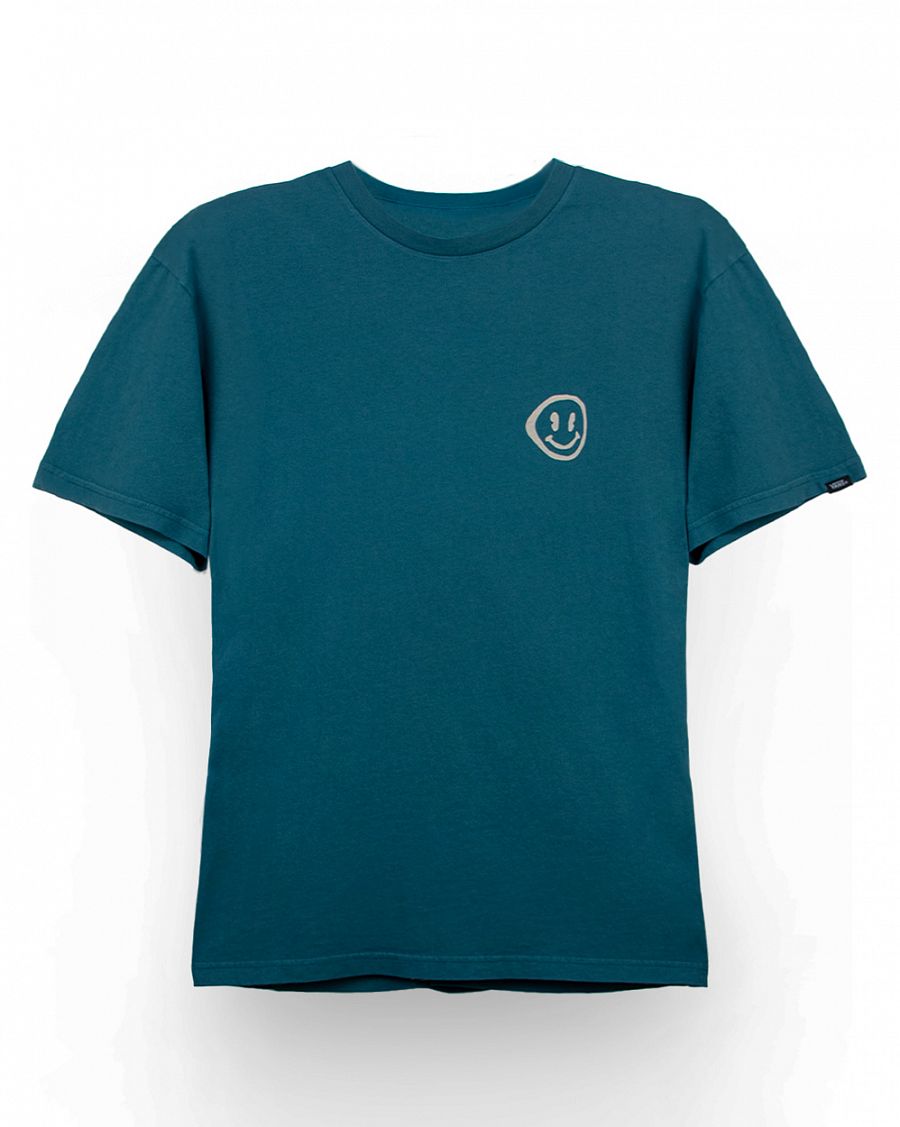 Футболка Vans Smiled Vans of The Wall Deep Blue отзывы