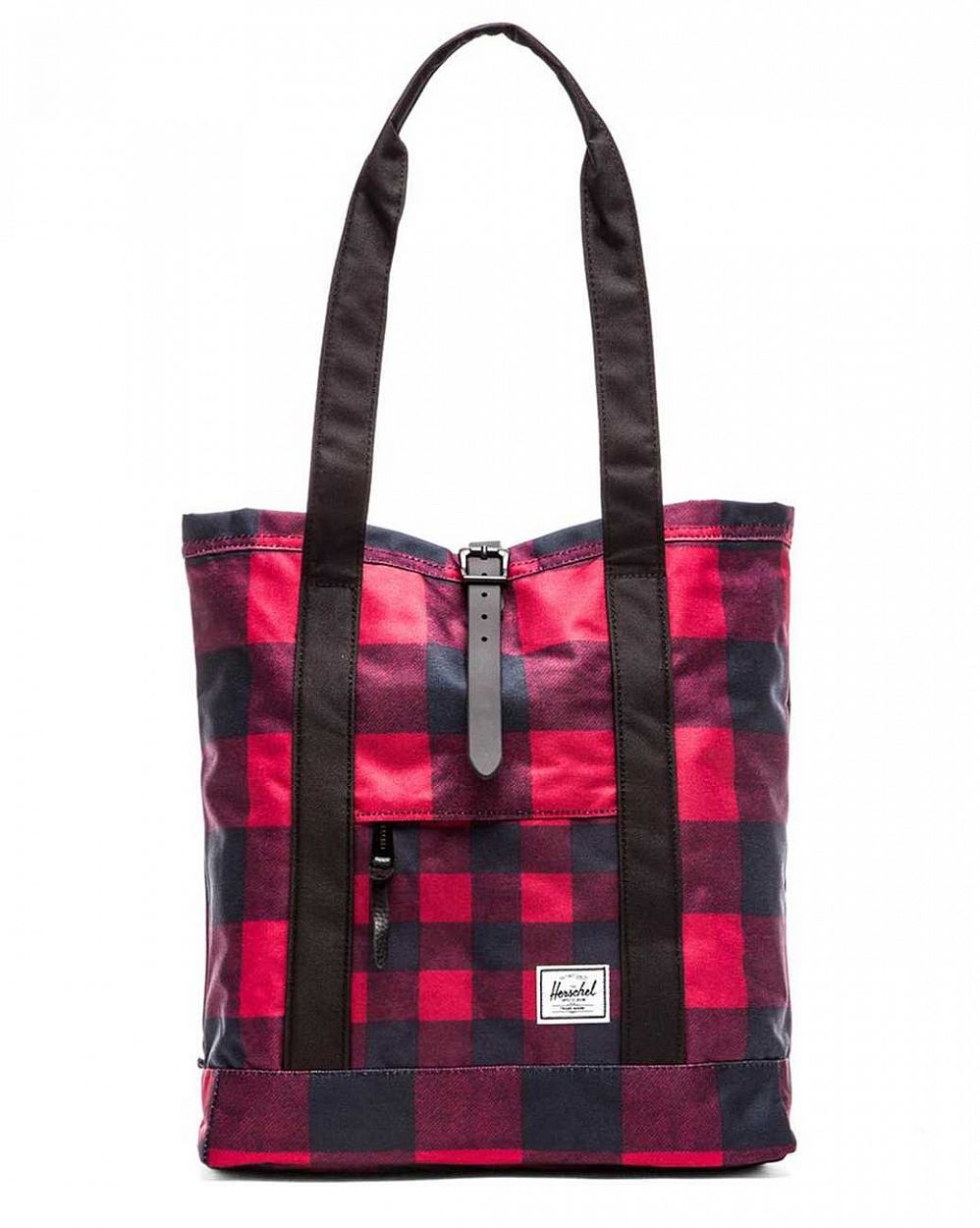 Сумка шоппер через плечо Herschel Market Buffalo Plaid отзывы