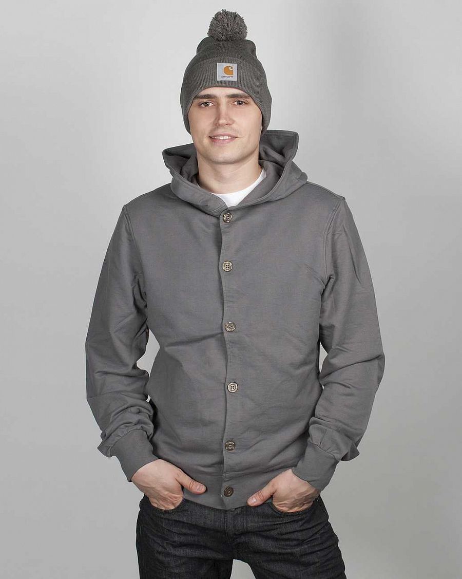купить Толстовка Makia Button Up Hooded Sweatshirt Gargoyle в Москве купить Толстовка Makia Button Up Hooded Sweatshirt Gargoyle в Москве