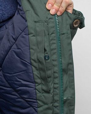 Парка мужская зимняя Addict Expedition Green Парка мужская зимняя Addict Expedition Green