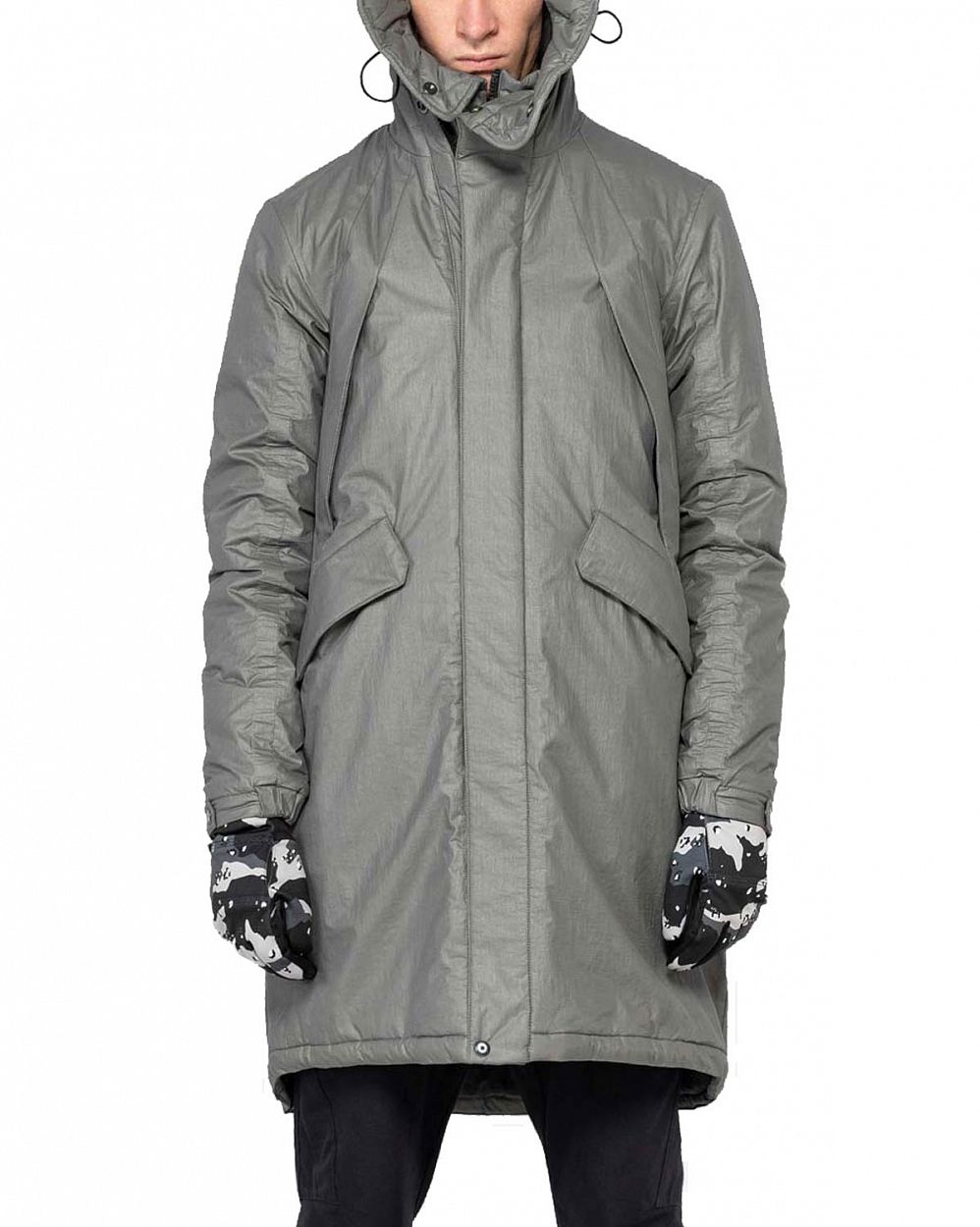 Парка мужская зимняя водоотталкивающая Krakatau 218 Grey отзывы