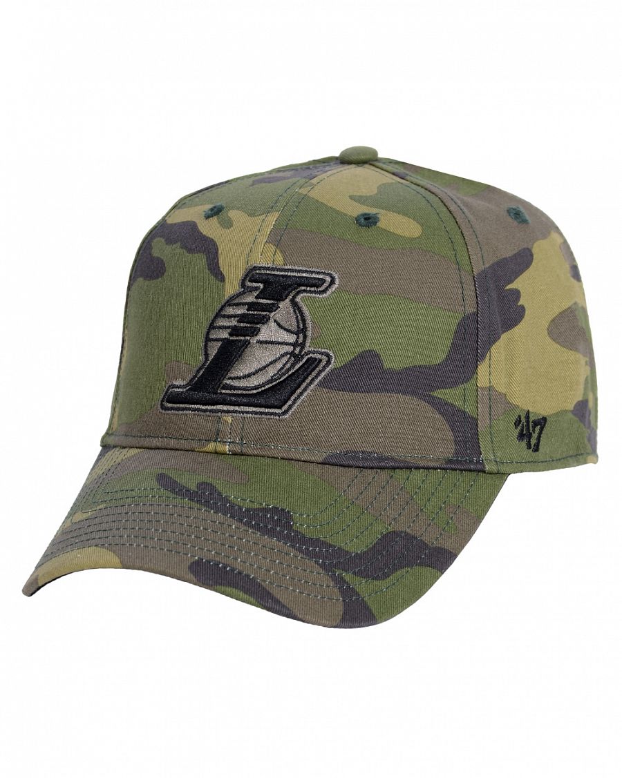 Бейсболка '47 Brand MVP WBV Los Angeles Lakers Camo отзывы