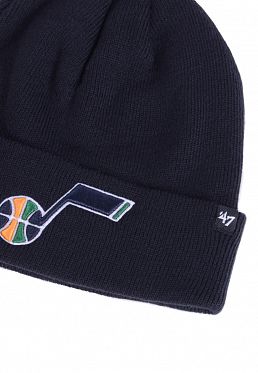 Шапка с подворотом '47 Brand NBA Utah Jazz Black Шапка с подворотом '47 Brand NBA Utah Jazz Black