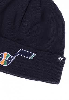 Шапка с подворотом '47 Brand NBA Utah Jazz Black