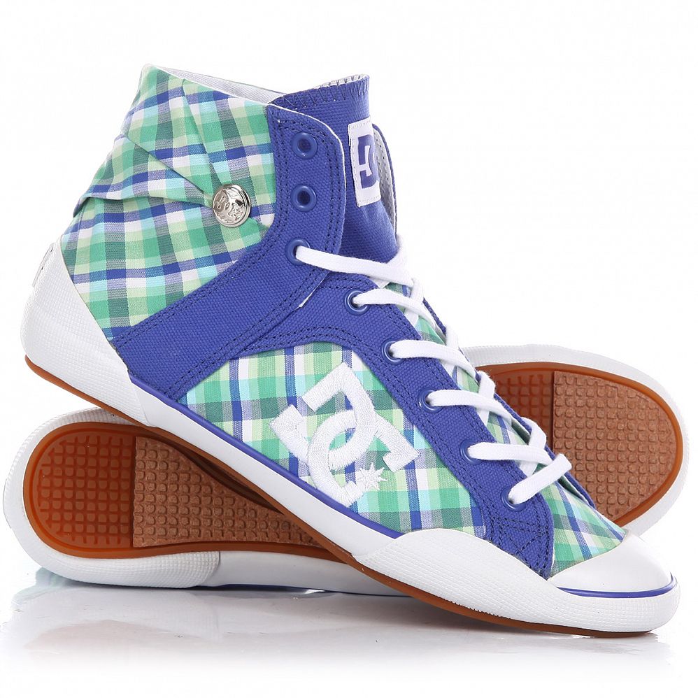 Кеды высокие женские DC Shoes Chelsea Z Hse White/Baja Blue отзывы