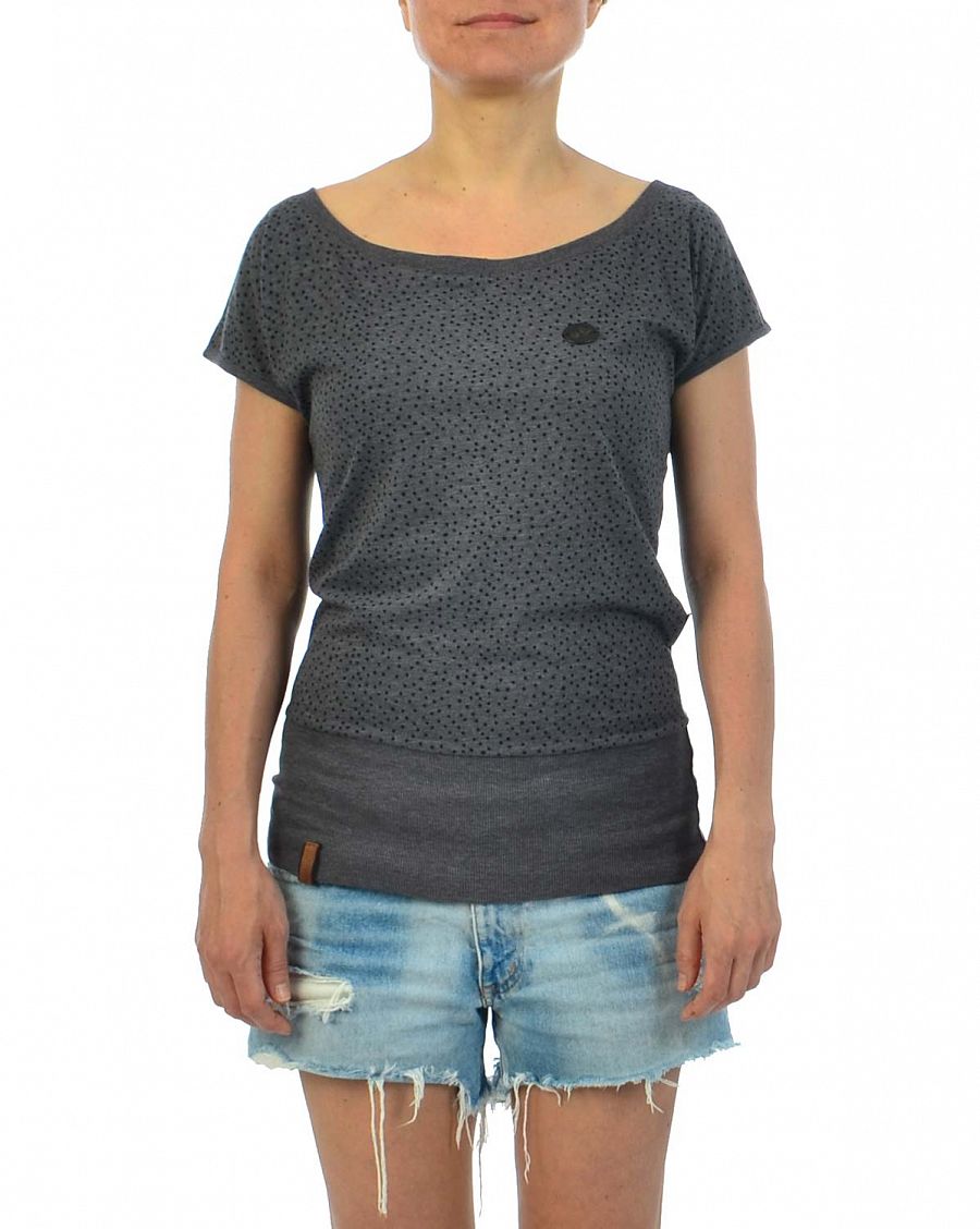 Футболка женская на широкой манжете Германия Naketano Dizzel Dizzel Dizzel V Dark Grey Melange отзывы Футболка женская на широкой манжете Германия Naketano Dizzel Dizzel Dizzel V Dark Grey Melange отзывы