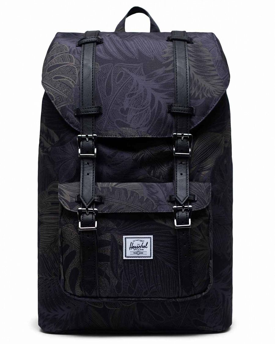Рюкзак городской с отделением для ноутбука 13 Herschel L. America Mid Dark Jungle отзывы Рюкзак городской с отделением для ноутбука 13 Herschel L. America Mid Dark Jungle отзывы