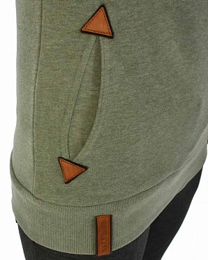 Толстовка женская с капюшоном Германия Naketano Darth Schwanz Mel Толстовка женская с капюшоном Германия Naketano Darth Schwanz Mel