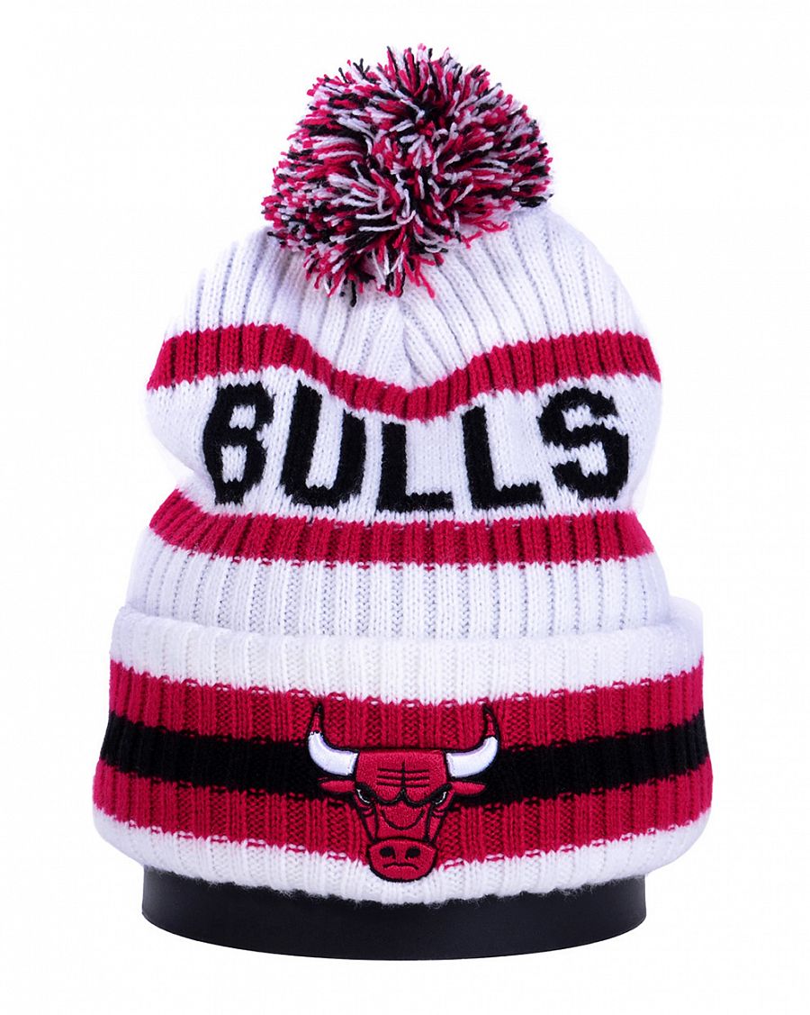 Шапка с помпоном на флисе '47 Brand NBA Chicago Bulls White отзывы Шапка с помпоном на флисе '47 Brand NBA Chicago Bulls White отзывы