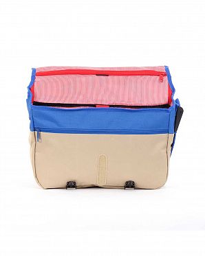 Сумка для ноутбука Herschel Mill-messenger Khaki Cobalt Сумка для ноутбука Herschel Mill-messenger Khaki Cobalt