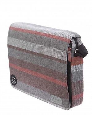 Сумка через плечо водонепроницаемая для 15 ноутбука HEX Cabana Woven Stripe