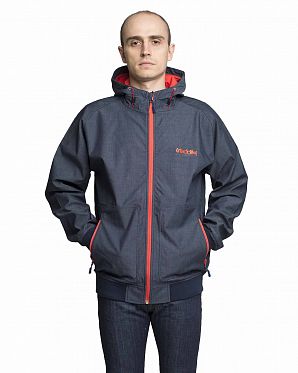 Ветровка водоотталкивающая на флисе Iriedaily City Shield Jeans Blue Ветровка водоотталкивающая на флисе Iriedaily City Shield Jeans Blue