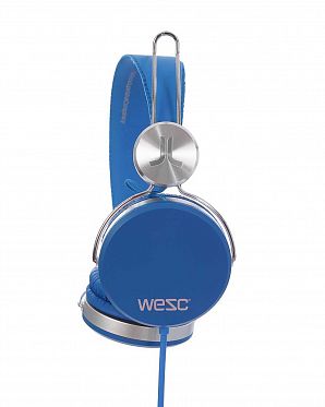 Наушники с микрофоном проводные складные WeSC Banjar On Ear Headphones Blue