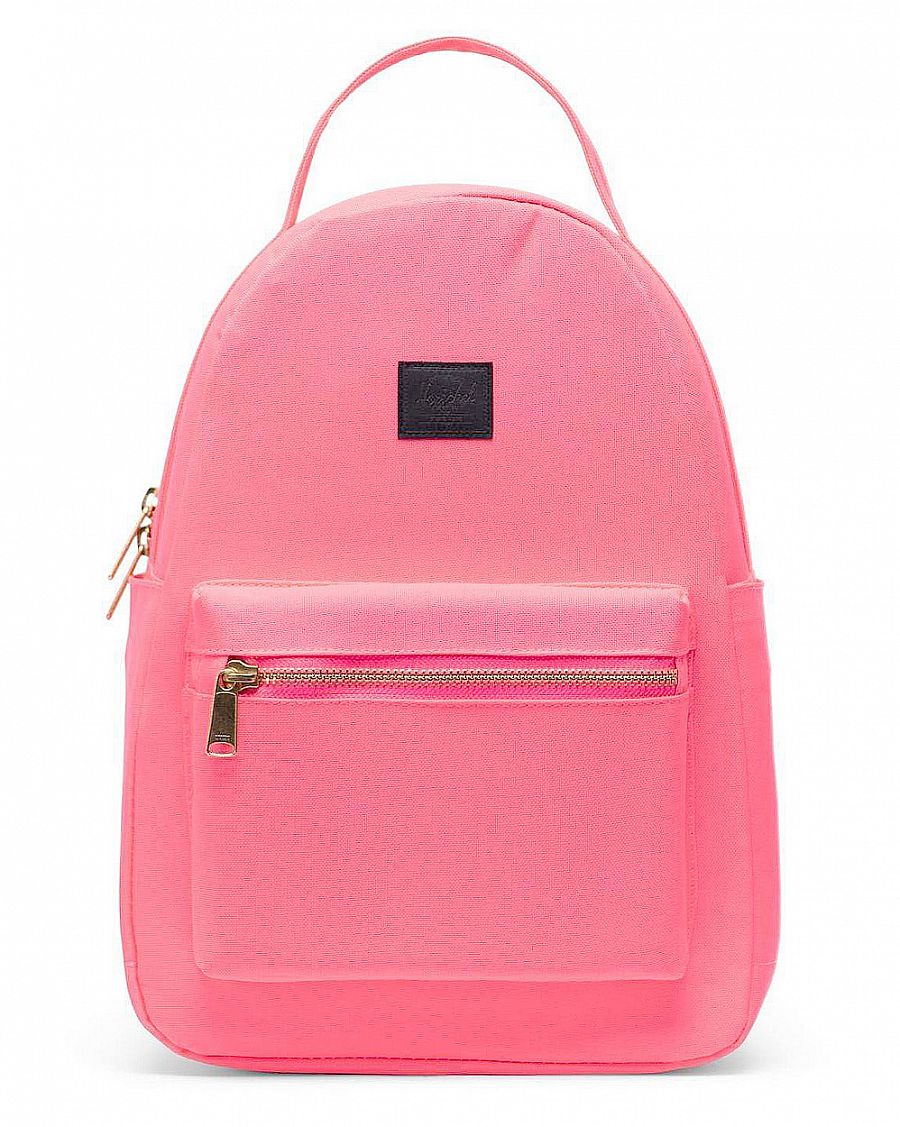 Рюкзак городской небольшой Herschel Nova Small NEON PINK BLACK отзывы