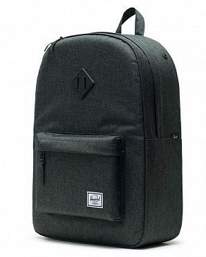 Рюкзак водоотталкивающий с карманом для 15 ноутбука Herschel Heritage Black Crosshatch Black