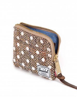Кошелек Herschel Johnny Harris Tweed White Polka Dot Кошелек Herschel Johnny Harris Tweed White Polka Dot