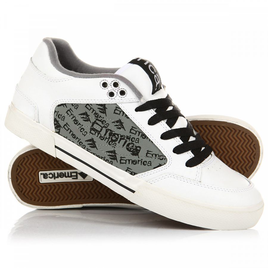 Кеды мужские Emerica The Don White Grey Black отзывы Кеды мужские Emerica The Don White Grey Black отзывы