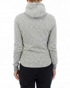 Толстовка женская с капюшоном флисовая The North Face Zip Hood Grey
