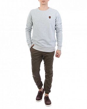 Толстовка мужская свитшот Naketano Kubilay Light Grey Толстовка мужская свитшот Naketano Kubilay Light Grey