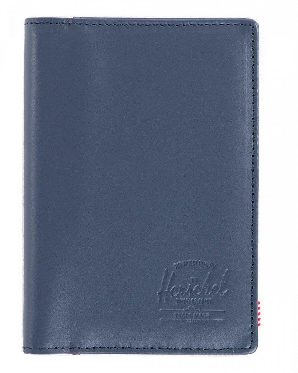 Обложка Herschel Raynor Passport Holder Navy Smooth отзывы