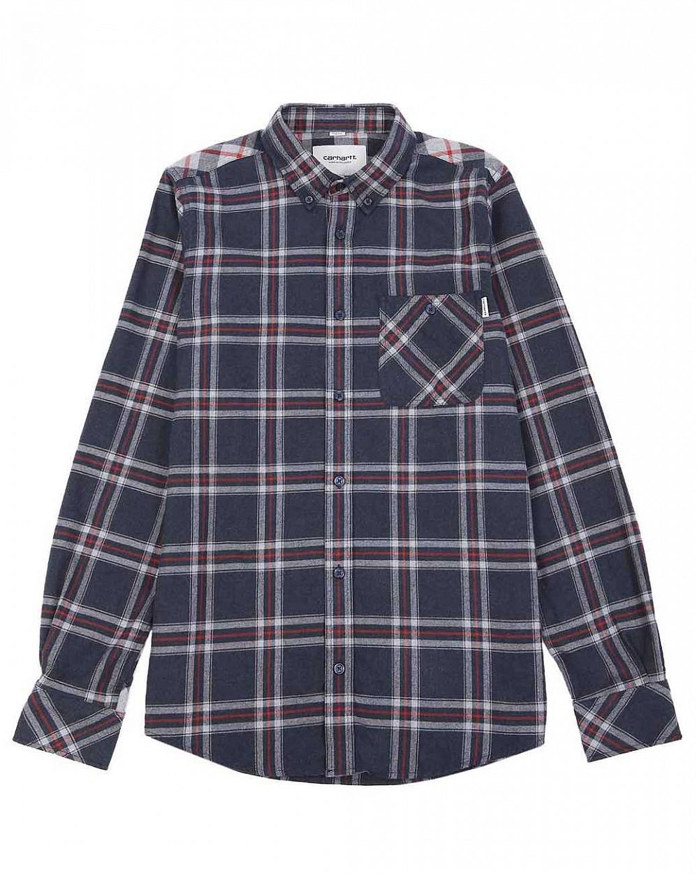Рубашка мужская фланелевая Publish Aaron Shirt Flannel Check Jupiter отзывы