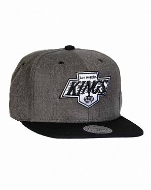 Бейсболка с прямым козырьком Mitchell and Ness 2 TONE Los Angeles Kings Black Бейсболка с прямым козырьком Mitchell and Ness 2 TONE Los Angeles Kings Black