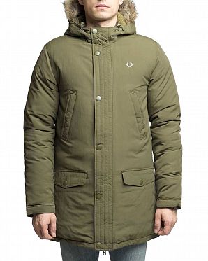 Пуховик мужской Fred Perry SJ5379 Down Arctic Green Пуховик мужской Fred Perry SJ5379 Down Arctic Green
