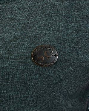 Футболка женская летняя на широкой резинке Naketano Dirty Wolle Dirty Gray Goose Melange