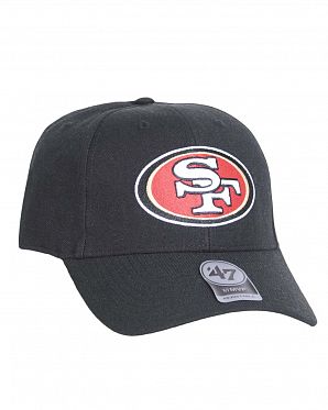 Бейсболка '47 Brand MVP WBV San Francisco 49ers Black Бейсболка '47 Brand MVP WBV San Francisco 49ers Black