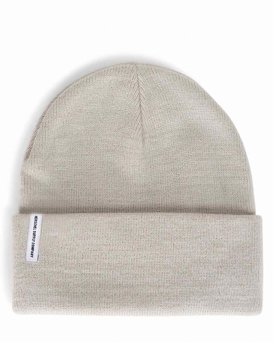Шапка с подворотом хлопок/акрил Herschel Mitch Light Grey отзывы Шапка с подворотом хлопок/акрил Herschel Mitch Light Grey отзывы