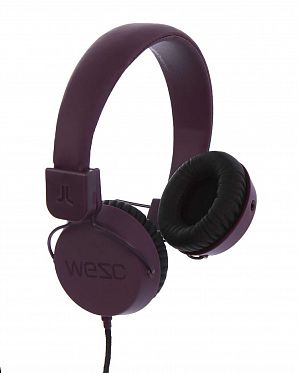 Наушники с микрофоном проводные складные WeSC Piston Burgundy