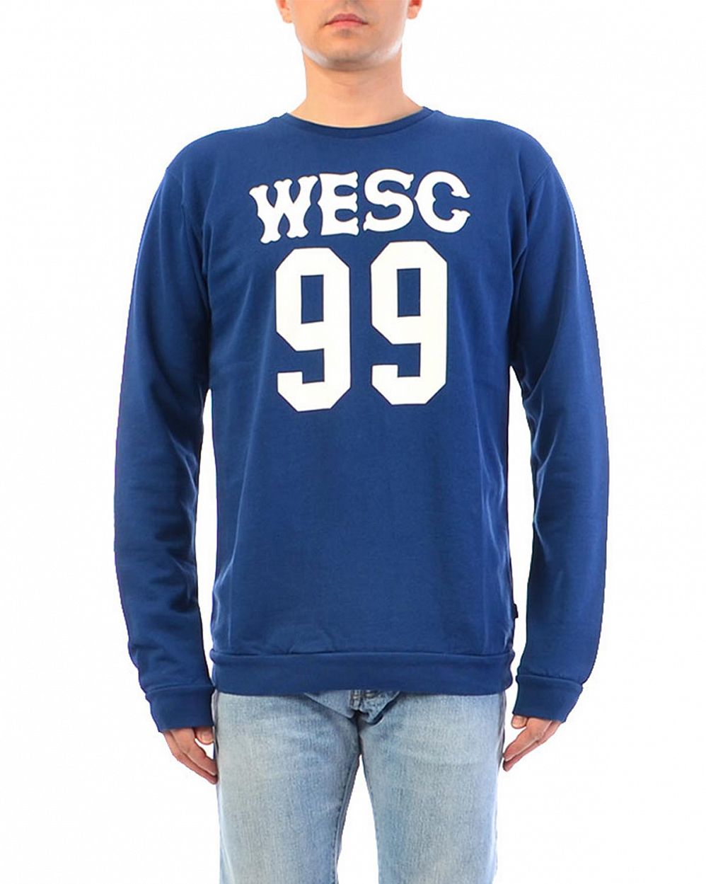 Толстовка мужская свитшот WeSC Club Estate Blue отзывы