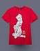 Футболка мужская Rum Knuckles Princess Red