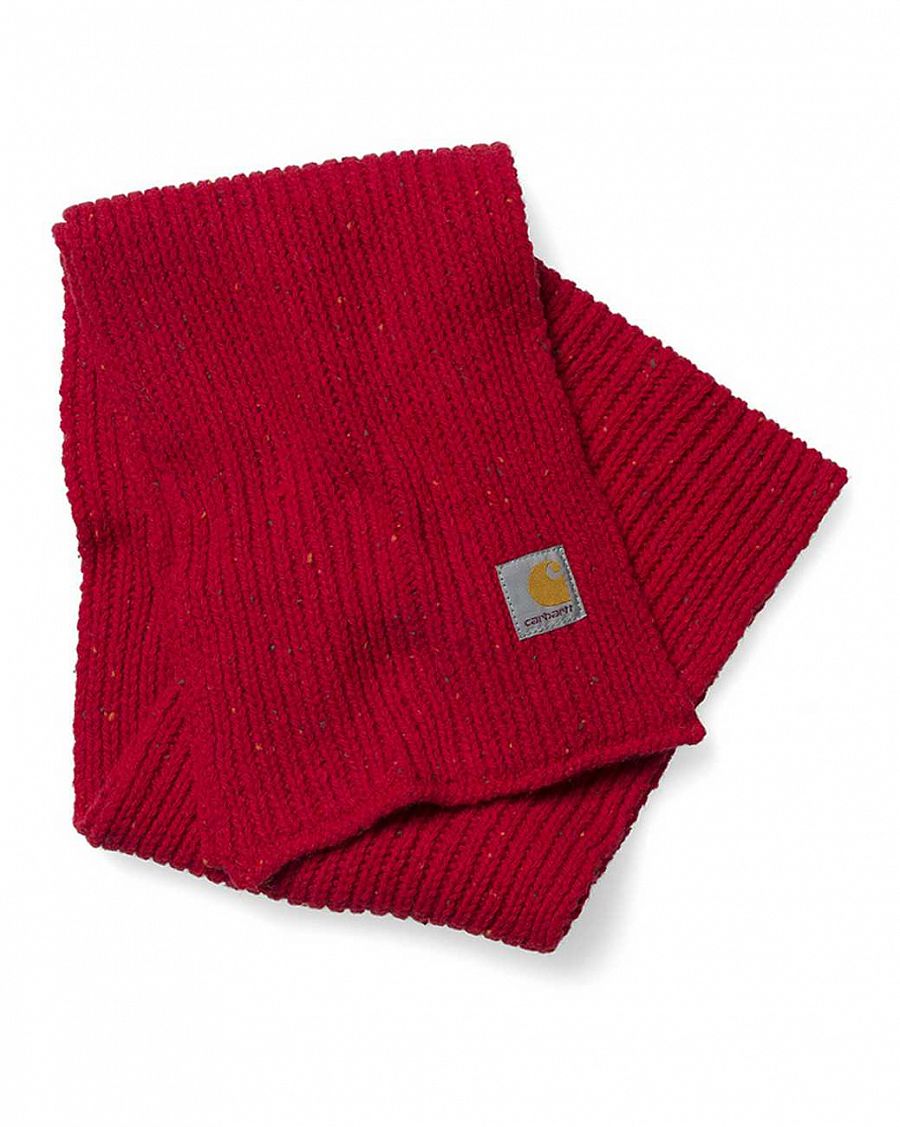 Шарф 80% шерстяной зимний Carhartt WIP Anglistic Red отзывы Шарф 80% шерстяной зимний Carhartt WIP Anglistic Red отзывы