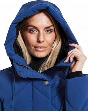 Парка женская зимняя водонепроницаемая Didriksons Torun Blue