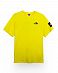 Футболка мужская The North Face Left Label Back Box Print Yellow Black Label отзывы