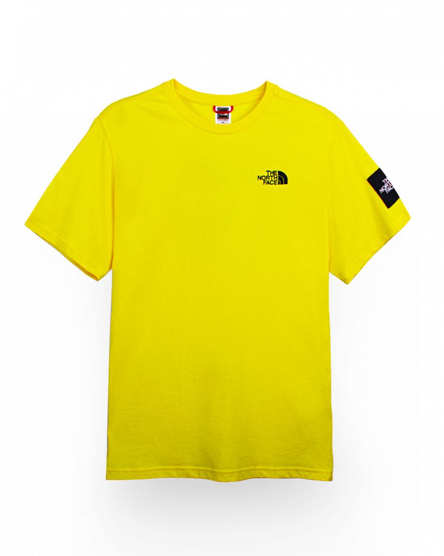 Футболка мужская The North Face Left Label Back Box Print Yellow Black Label отзывы Футболка мужская The North Face Left Label Back Box Print Yellow Black Label отзывы